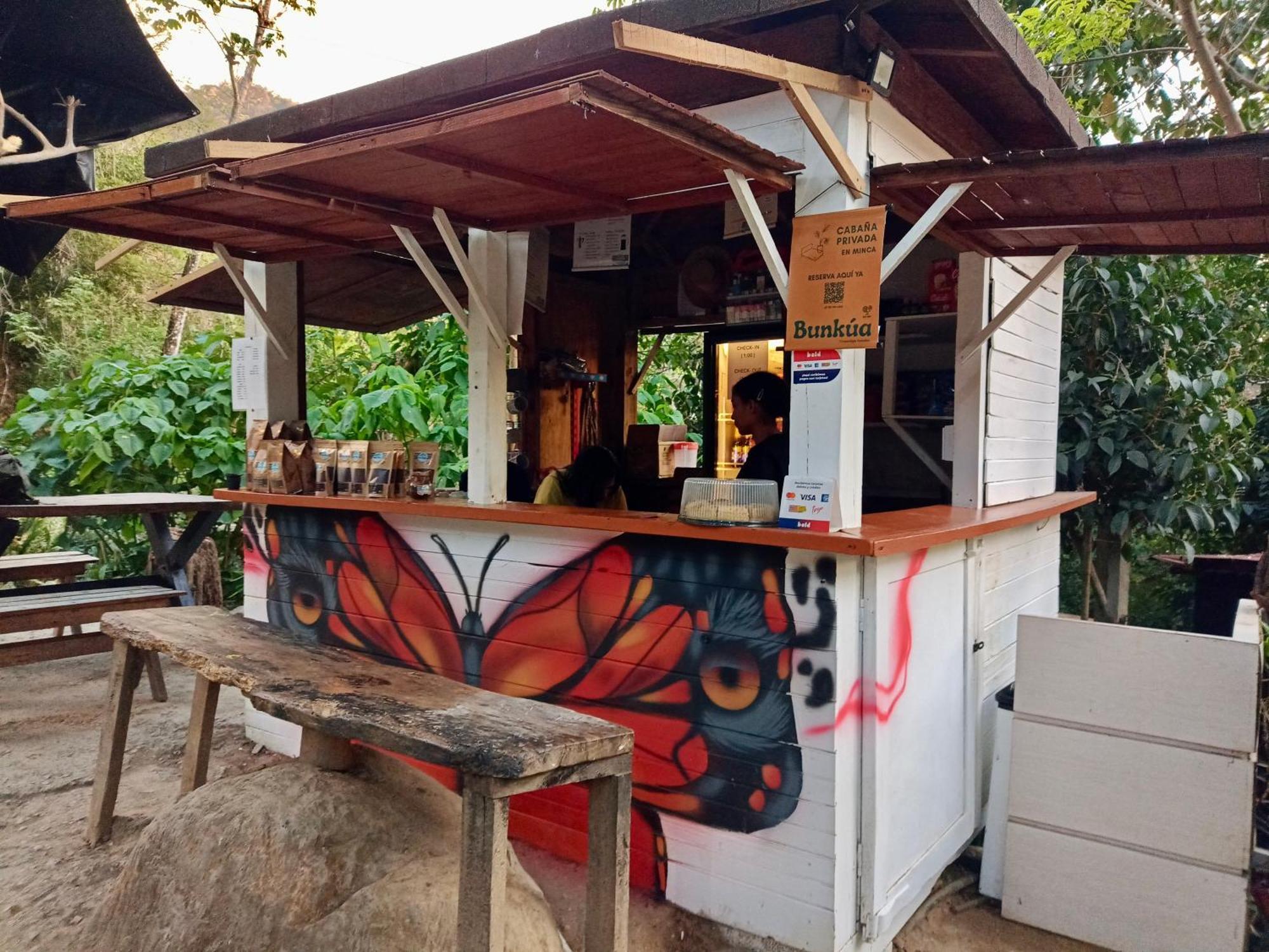 Hostal Las Mariposas Minca Eksteriør billede