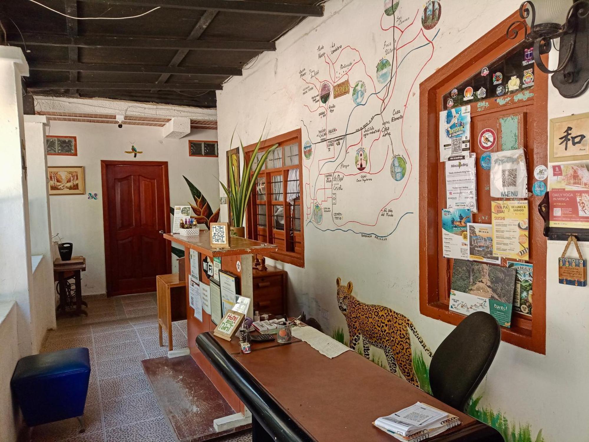 Hostal Las Mariposas Minca Eksteriør billede