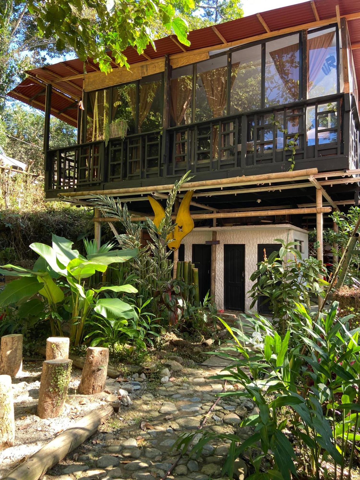 Hostal Las Mariposas Minca Eksteriør billede